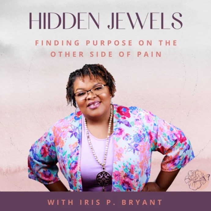 guest podcast featured in on hidden jewels podcast Finding Purpose in the Tough and Tender Issues of Our Lives