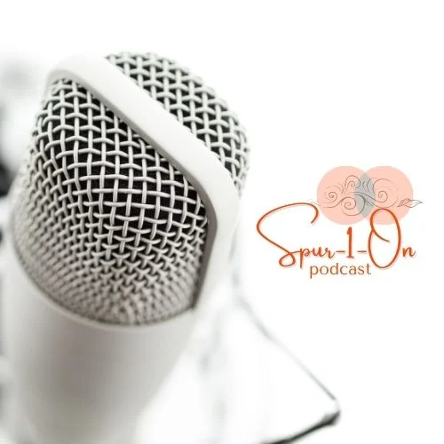 doris cush podcast spur 1 on podcast words heal microphone